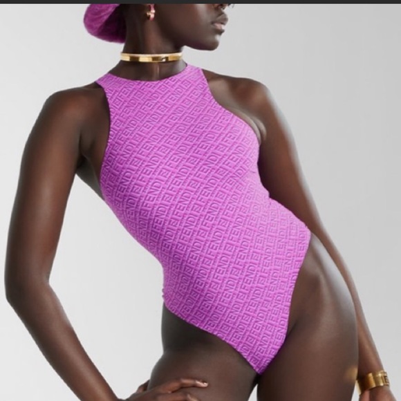 Fendi Tops - Fendi Skims High Neck Bodysuit Size Large